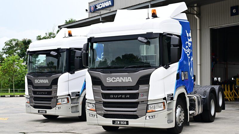 GMT Plus 8 Sdn Bhd Has Acquired Their First Scania Vehicles