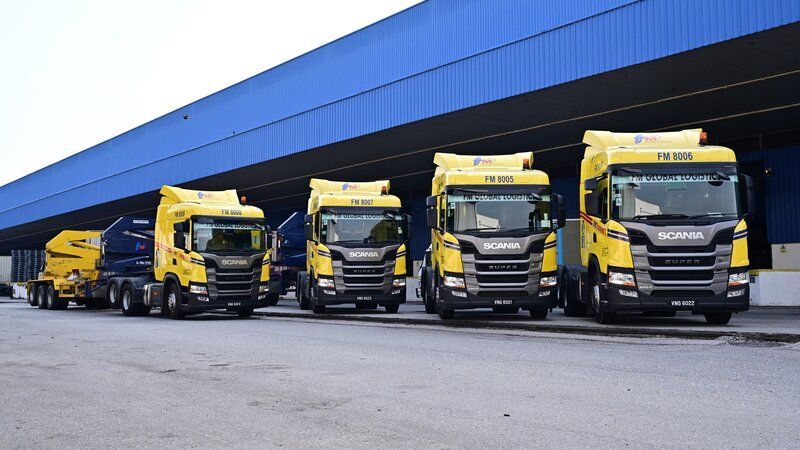FM Global Logistics Adds 20 Scania Super Trucks to Meet ESG Goals